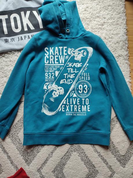 5x mikina  158/164, 158–170