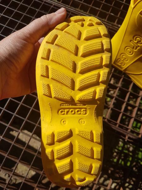 Crocs gumaky vel. c13 zlte, crocs,30