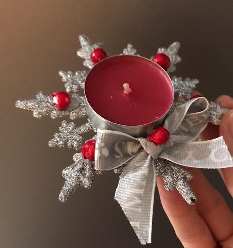 Svietnik s čajovou sviečkou,