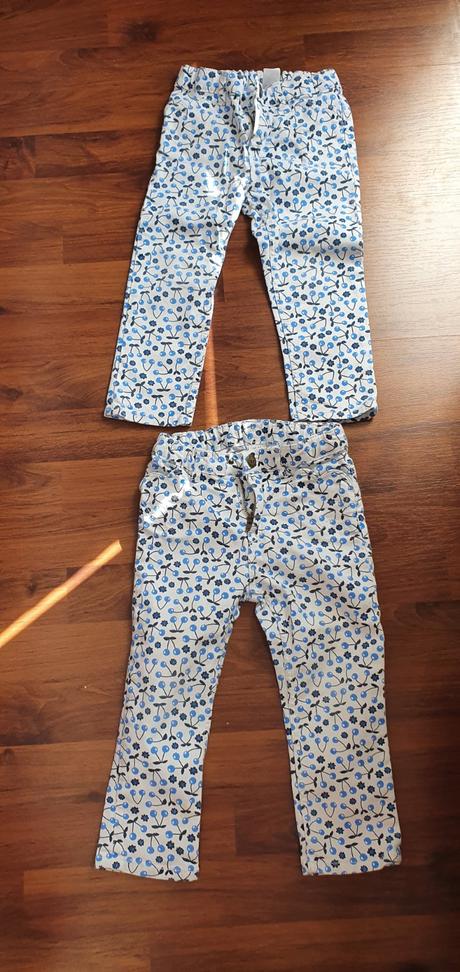 Elastické nohavice/rifle veľ. 92, h&m,92