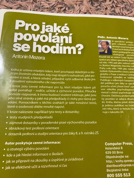 Pro jaké povolání se hodím antonín mezera,