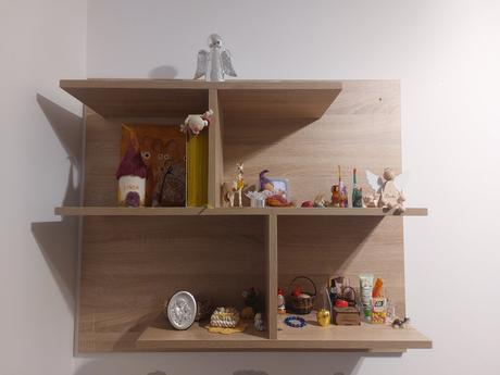 Nástenná polica, dub sonoma, 