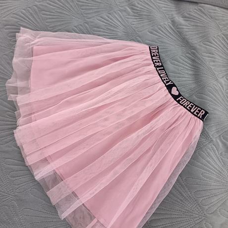Ružová tylová suknička, 152