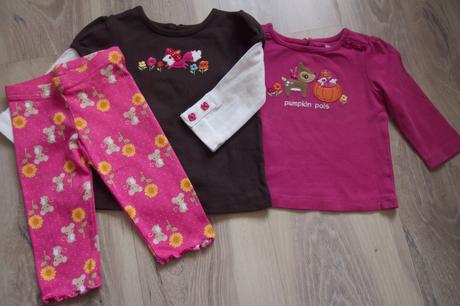 Legínky+tričká gymboree, gymboree,74