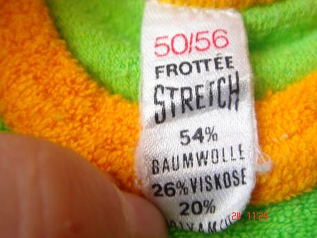 Frote zeleno oranzove dupacky - kuriatko, <50