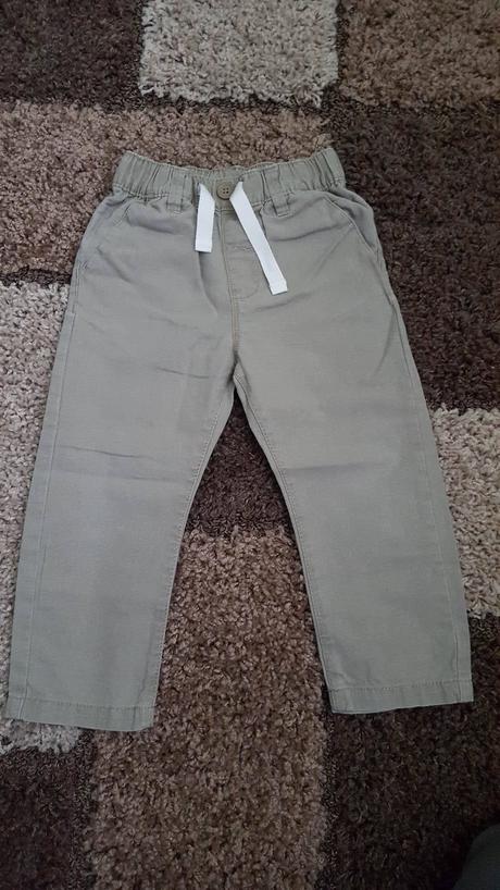 Ľanovo-bavlnené nohavice, next,98