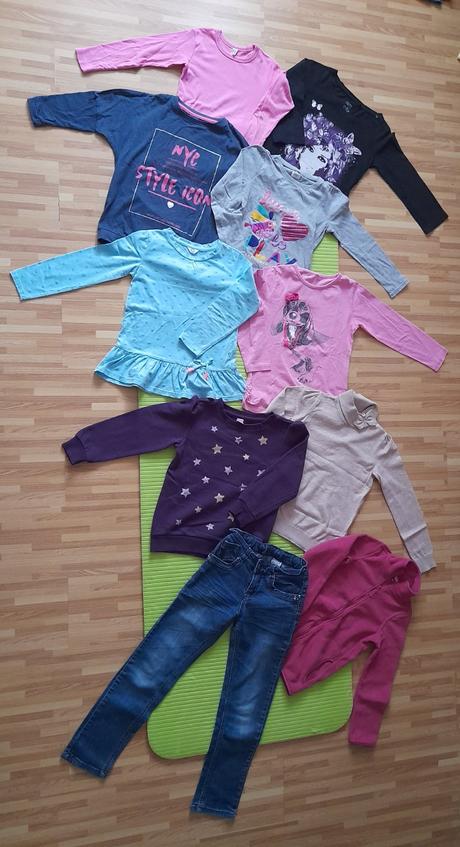 Balík oblečenia veľkosť 122, 122–134