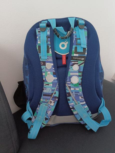 Školská taška topgal+box na zošity zdarma, 