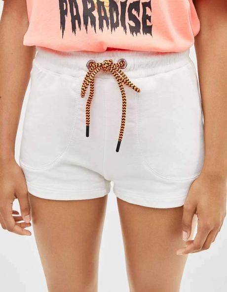 Dámske teplákové šortky bershka (m), bershka,m