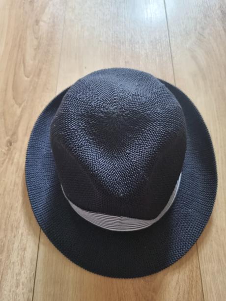 Modrý klobúk reserved 134/140, reserved,134
