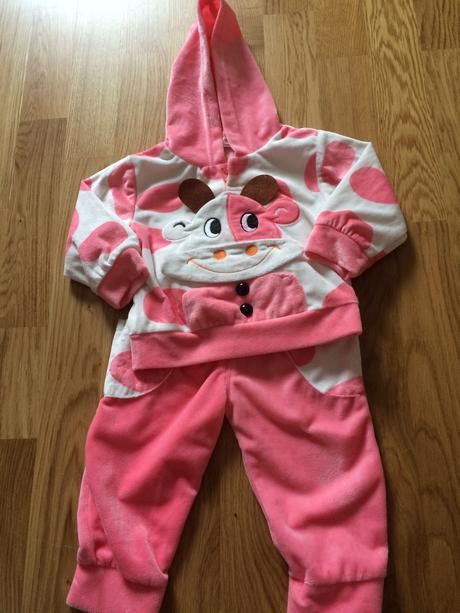Mikinka a nohavice kravička, 80