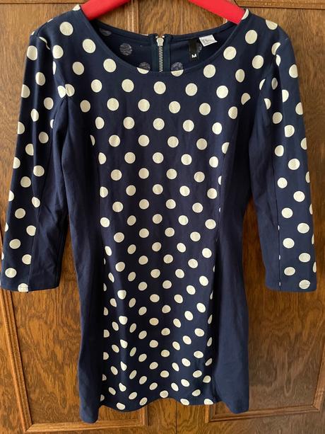 Šaty s bodkami h&m, h&m,m