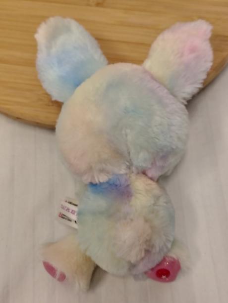 Dúhová nici glubschis zajačik rainbow candy, 22 cm,