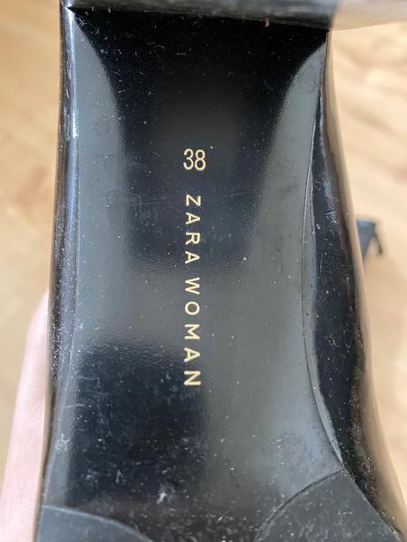 Čižmy na opätku zara, zara,38