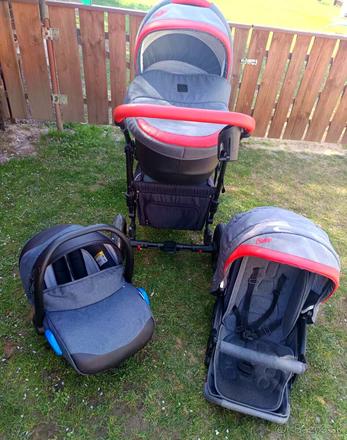 Kočík trojkombinacia camarelo, camarelo,camarelo baleo