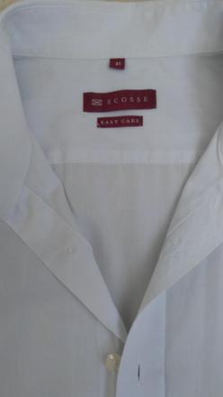 Pánska biela košeľa, 41