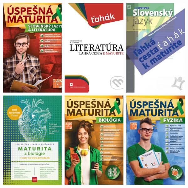 Skúsenosti s prípravou na maturitu z kníh na slovenčinu, biológiu a fyziku
