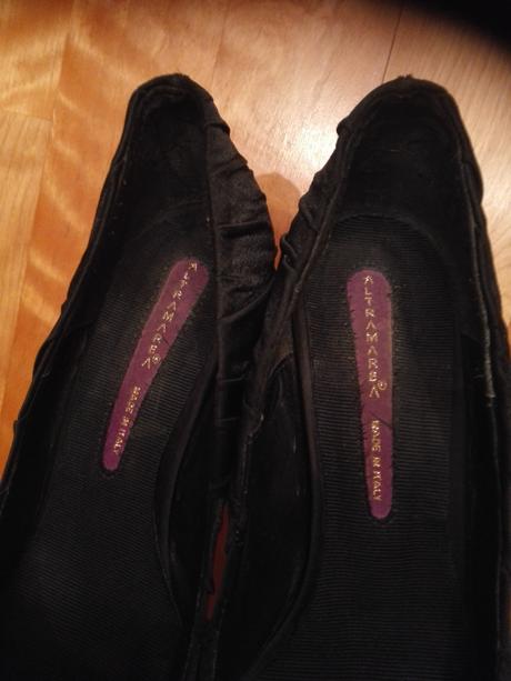 Talianské saténové lodičky altramarea, 39