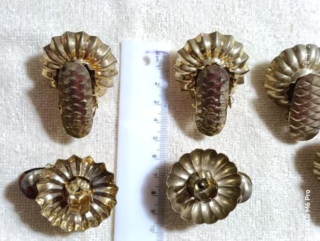 Staré štipce na vianočné sviečky, 