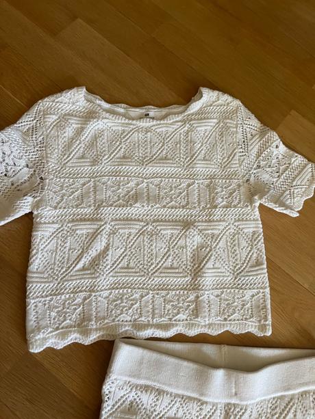 Nádherná hackovana suprava, h&m,164