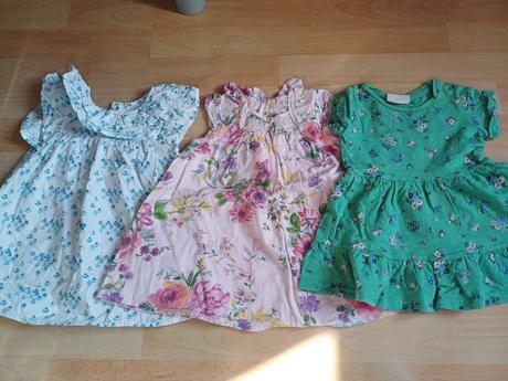 3x letné šaty, next,74