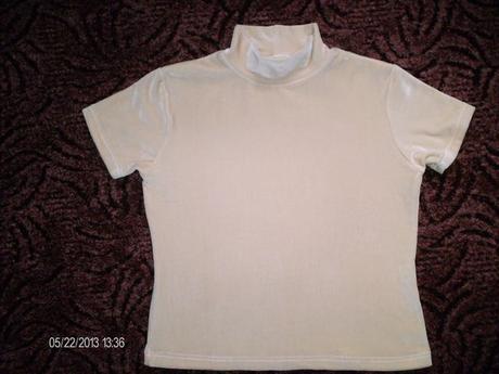 Mikina s krat.ruk,. len oprana  vhodna ako darcek, l