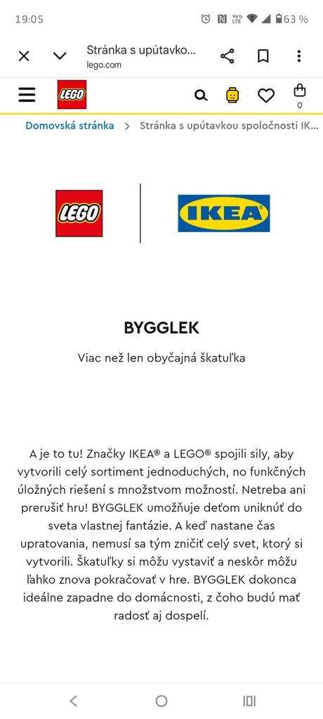Lego ikea bygglek, 