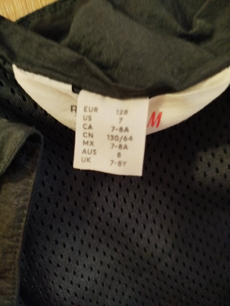 Chlapcenska vetrovka- tenka, reebok,128