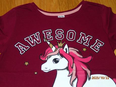 Bordové tričko, takko,128