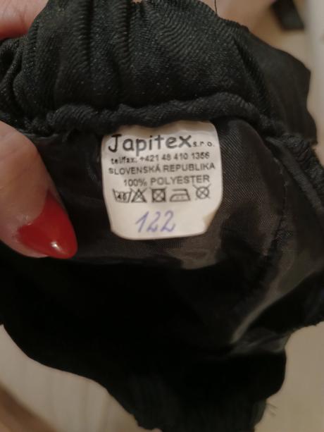 Elegantné nohavice slávnostné 122, 122