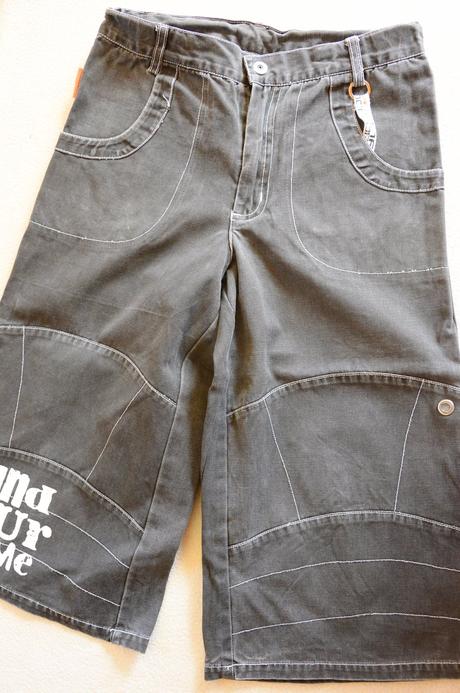 Riflové chlapčenské bermudy, coccodrillo,140