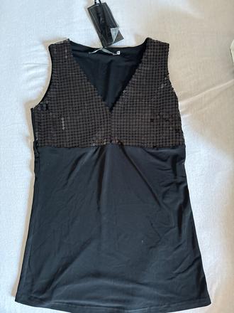 Tielko s flitrami, m