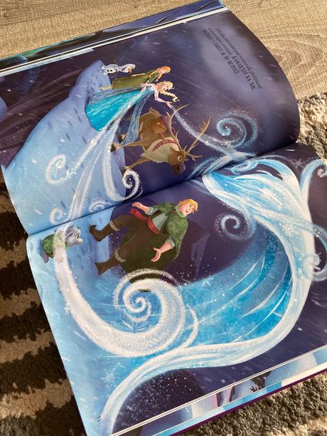 Ľadové kráľovstvo - polárna žiara zlatá kniha, 