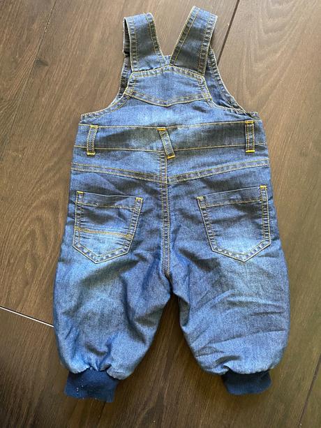 Zateplene riflove trakaciky 68, baby,68