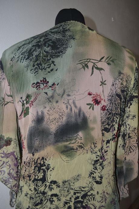 Transparentná blúzka, xl