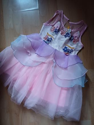 Kostým jednorožec 116/122, 