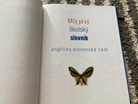 Môj prvý školský anglicko-slovenský slovník,