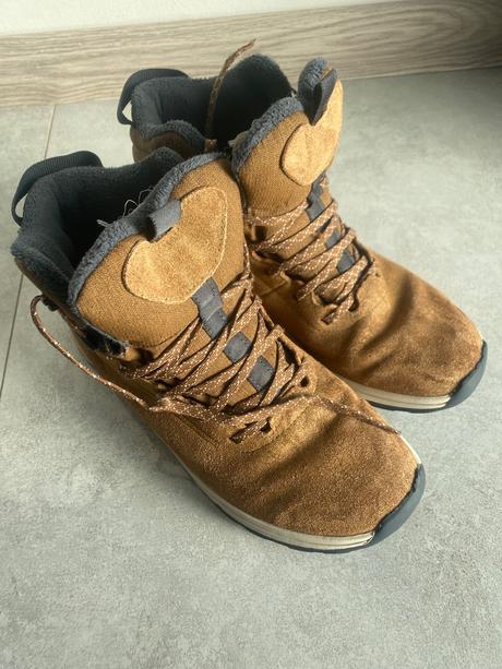 Zimné zateplené topánky, quechua,38