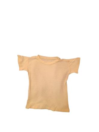 Dievčenské  bavlnené tričko so štruktúrou, 98