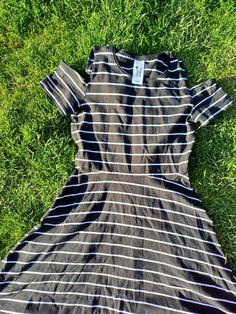 Pásikové šaty, c&a,146