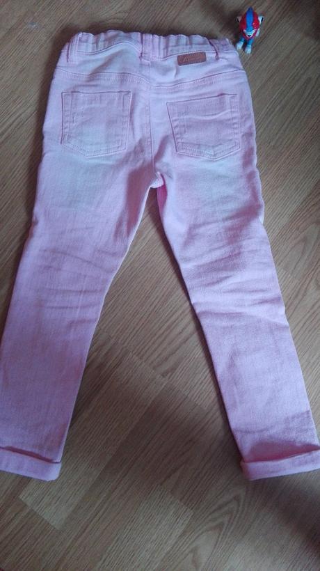 Predam rifle skinny bledorúžové, denim co,116