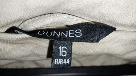 Béžový "áčkový" jarný trečkot zn. dunnes, xl