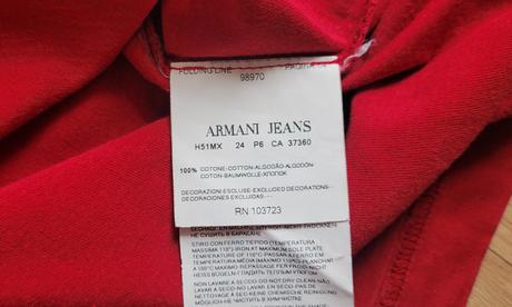 Tričko armani jeans, armani,xl