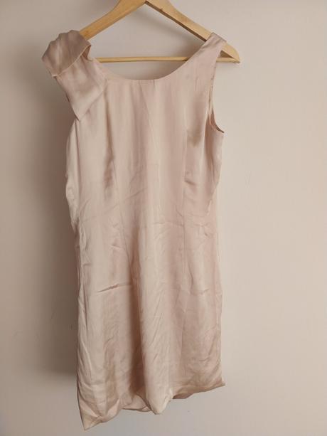 Elegantne satenkove saty, h&m,36