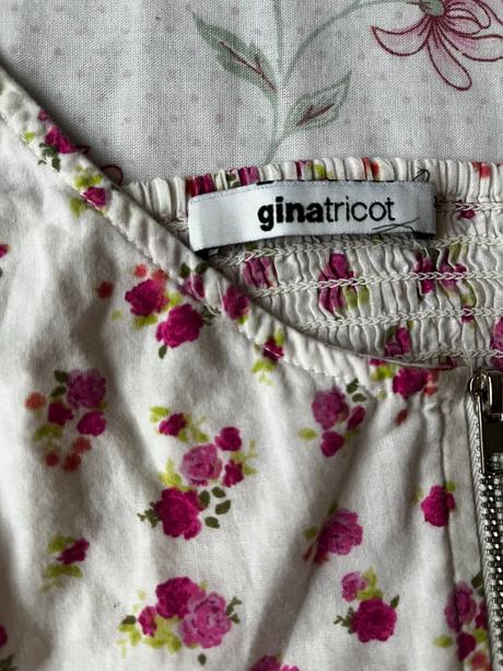 Letné kvietkované šaty ginatricot, 36