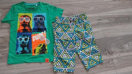 Tričko, kraťasy, v.134, 134