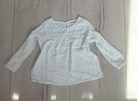 Bluzka s cipkou, h&m,104