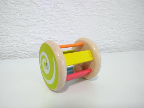 Drevený vláčik + zadarmo hrkálka, 
