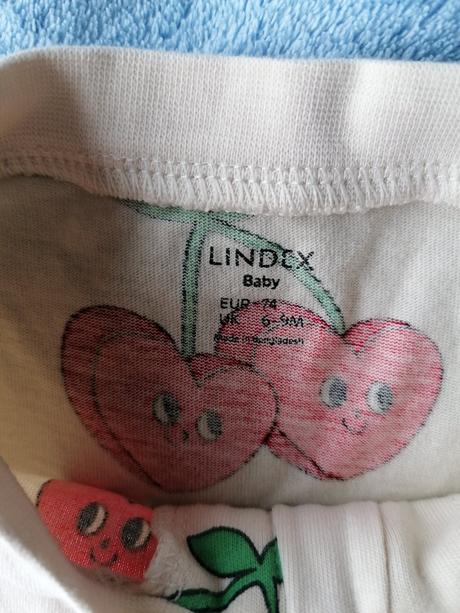 Pyžamka čerešne, prasiatka, sovy, lindex,74