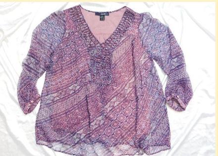 Blúzka pre moletku, 48